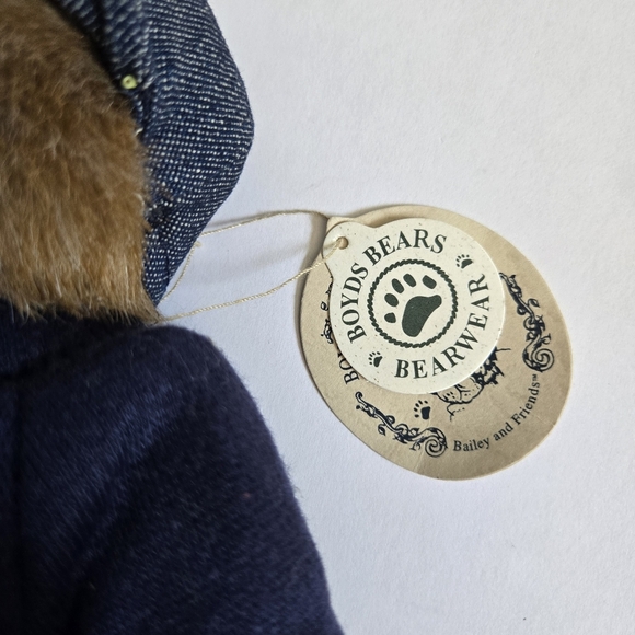 NWT Plush Boyd's Bears Bailey and Friends Edmund T with Frog - Picture 2 of 10